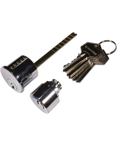 Цилиндр в комплекте с 5 ключами Tantos Цилиндр для TS-EL2369SS в Ессентуках Электромеханические замки Pintop.ru
