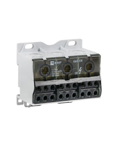 Блок распределительный КБР тройной 175A EKF PROxima (kbr3-175) в Ессентуках Боксы для автоматов Pintop.ru
