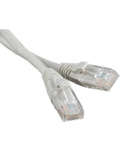 Патч-корд UTP, кат. 6, RJ45-RJ45, серый, длина 3 м LANMASTER LAN6-45-45-3.0-GY в Ессентуках Патчкорды (медные) Pintop.ru