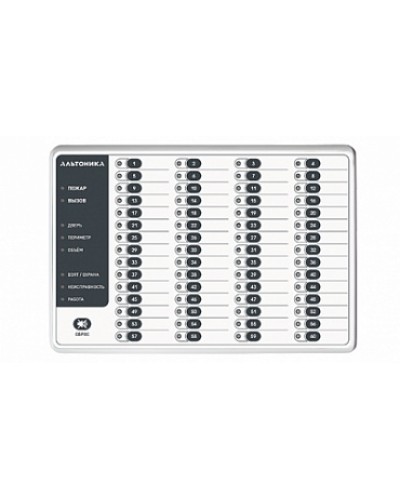 Блок выносной индикации Альтоника RS-101BVI в Ессентуках Радиоканальная тревожно-вызывная система Риф Наряд Альтоника Pintop.ru