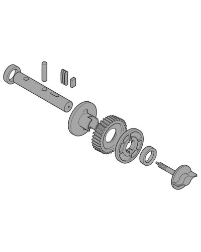 Выходной вал BX-P Came 119RIBX028 в Ессентуках Запчасти для шлагбаумов и автоматики Pintop.ru