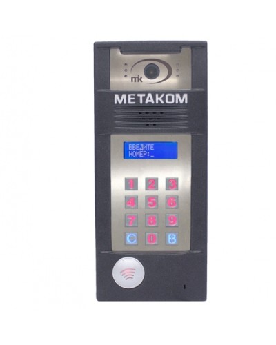 Многоабонентый антивандальный блок вызова со встроенной видеокамерой Метаком MК2018-TMRFGV в Ессентуках Блоки вызова многоабонентные Pintop.ru