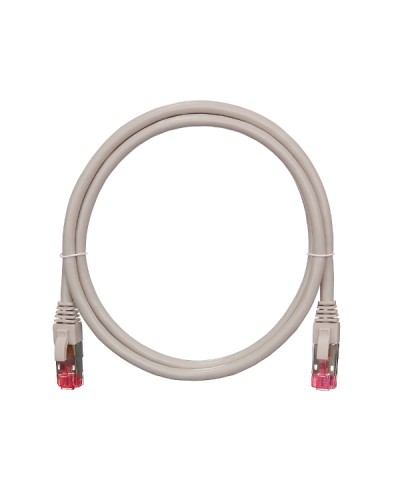 Шнур коммутационный 2хRJ45/8P8C F/UTP кат.5е (NMC-PC4SD55B-050-C-GY) NIKOMAX (5 м) в Ессентуках Патчкорды (медные) Pintop.ru