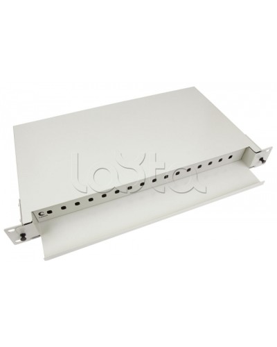 Бокс оптический 19, 1U на 16 ST/FC портов Cabeus ODF-19-16-ST в Ессентуках Кросс оптический Pintop.ru