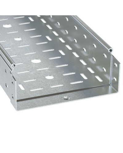 Лоток перфорированный 80х80 L3000 толщ.1,0 мм DKC 3530110 в Ессентуках Кабельные лотки Pintop.ru