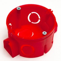 Коробка установочная 80-0500См безгалогенная (HF) 68х42 (8шт/уп) Промрукав (80-0500См)