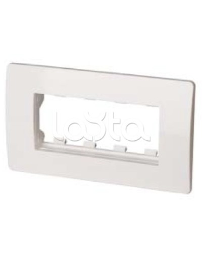 Каркас в сборе с рамкой под 4 модуля VIVA (для монтажа ЭУИ в коробки код 10143) DKC 10245 в Ессентуках Аксессуары для кабель-канала Pintop.ru