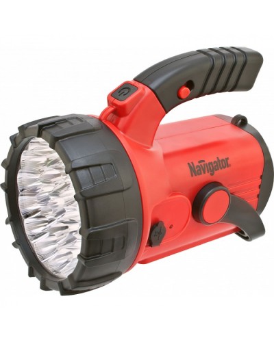 Фонарь Navigator 94 960 NPT-SP06-ACCU Прожект/кемп. 23+18+4LED, аккум.4В, 2Ач. в Ессентуках Источники света(Лампы) Pintop.ru