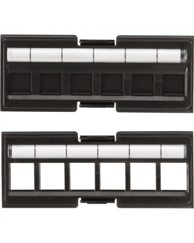 Вставка под кейстоны в модульную панель, неэкранированная, 6 портов, со шторками LANMASTER LAN-FRM-IN-6SK-UXX в Ессентуках Коммутационные изделия Pintop.ru