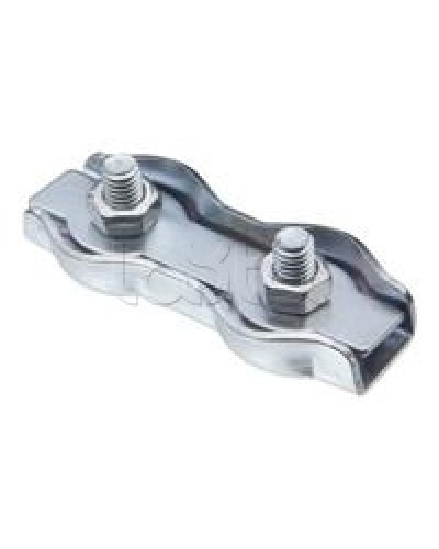 Соединитель (зажим) для троса двойной (Duplex) 2 мм DKC CM623002 в Ессентуках Трос и аксессуары Pintop.ru