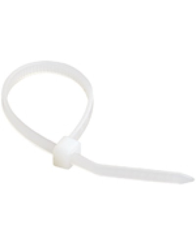 Хомут с площадкой ХП1 3,0x200, белый, 100шт\упак, IEK UHH61-3-200-100 в Ессентуках Стяжки-хомуты Pintop.ru