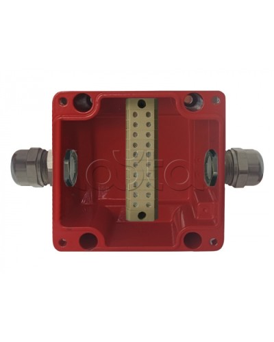 Коробка соединительная Магнито-контакт МКС 2ВК «МОРОЗ» IP66/IP68 цвет красный в Ессентуках Распределительные коробки Pintop.ru