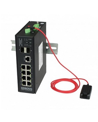 Коммутатор OSNOVO SW-80802/ILS(port 90W, 300W) в Ессентуках Коммутаторы Pintop.ru