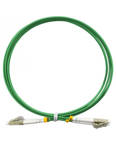 Шнур оптический duplex LC-LC 50/125 mm OM5 20м LSZH Cabeus (FOP-50-OM5-LC-LC-20m) в Ессентуках Патч-корды оптические Pintop.ru