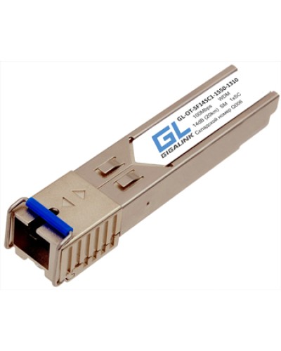 Модуль SFP Gigalink GL-OT-SF14SC1-1550-1310-I в Ессентуках Модули SFP/XFP/GBIC Pintop.ru