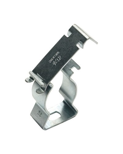 Держатель с крышкой D20 оцинкованная сталь DKC 6044-A20 в Ессентуках Держатели, клипсы, скобы Pintop.ru