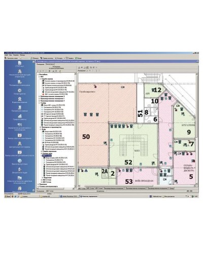ПО Модуль Мониторинг PERCo-SM08 в Ессентуках Сетевая СКУД Perco Pintop.ru