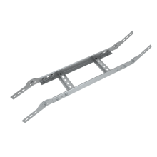 Вертикальный шарнирный угол 100х500х1,5 мм HD85 КМ-профиль (LSHL100-500-1.5 HD85)