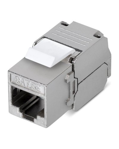 Модуль Keystone Jack RJ-45(8P8C), FTP экранированный, CAT 5e, тип 180 град., самозажимной REXANT PRO 02-0071 в Ессентуках Модули Keystone Pintop.ru