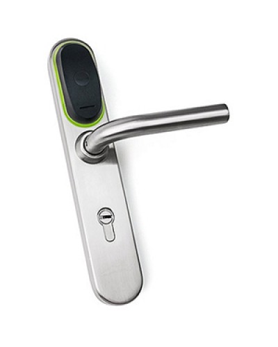 Замок электромеханический для двери IronLogic Eurolock EHT net (серебро) dd = 92 мм в Ессентуках Электромеханические замки Pintop.ru