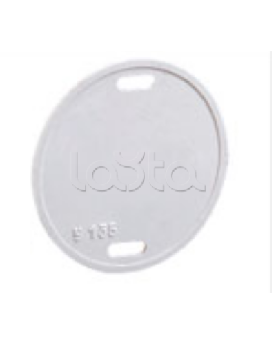 Бирка кабельная маркировочная У-135 (круг 55 мм) IEK UZMA-BIK-Y135-R в Ессентуках Аксессуары для кабель-канала Pintop.ru