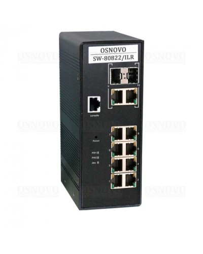 PoE коммутатор уличный промышленный OSNOVO SW-80822/ILR в Ессентуках Коммутаторы Pintop.ru