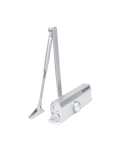 Доводчик NOTEDO DC-160 DA EN1-5, с задержкой закрывания, с рычажной тягой, (бронза) (RAL7013) в Ессентуках Доводчики Pintop.ru