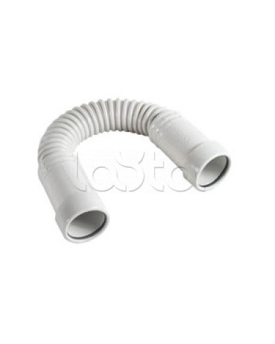 ТТ16 Поворот гибкий гофрированный труба-труба D16 мм (1уп=20шт) Экопласт (44316-20) в Ессентуках Повороты, муфты, тройники Pintop.ru