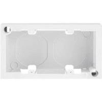 Короб накладной для лицевых панелей 80х150 под 4 модуля 45х22,5 Mosaic 03-0127